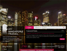 Tablet Screenshot of mysingaporetravel.com